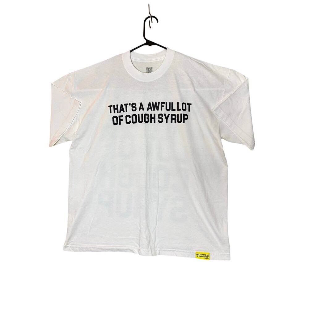 NWOT - Sz. XL - Men's Awful Lot of Cough Syrup Tee (White)
